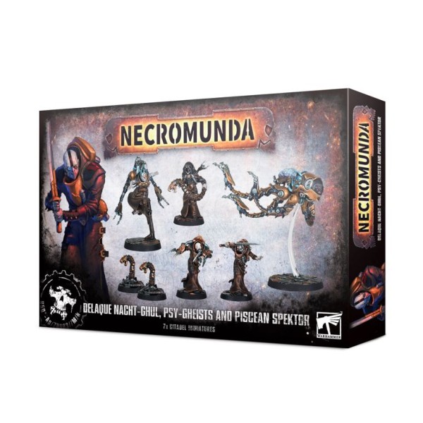 Necromunda - Delaque Nacht-Ghul, Psy-Gheists and Piscean Spektor