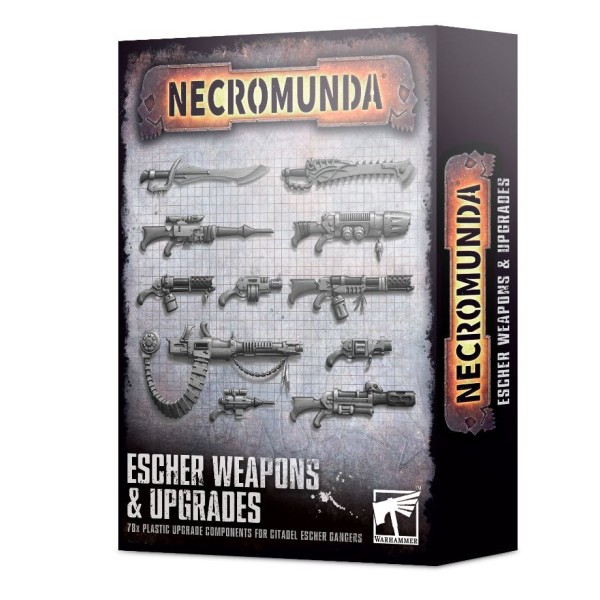 Necromunda - Escher Weapons and Upgrades 