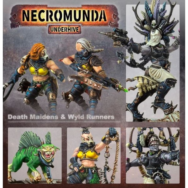 Necromunda - Escher Death-maidens and Wyld Runners