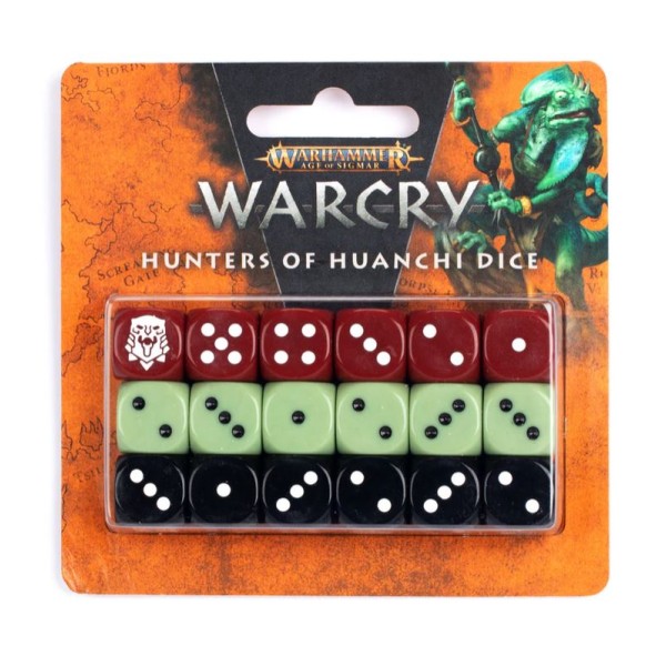 Age Of Sigmar - Warcry - Hunters of Huanchi Dice Set