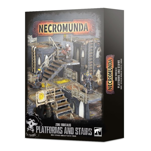 Necromunda - Zone Mortalis: Platforms and Stairs