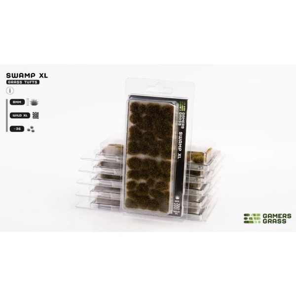 Gamer's Grass Gen II - Swamp Tufts XL 8mm