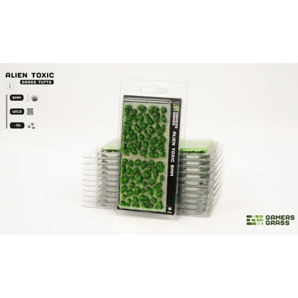 Gamer's Grass Gen II - Alien Toxic (6mm)