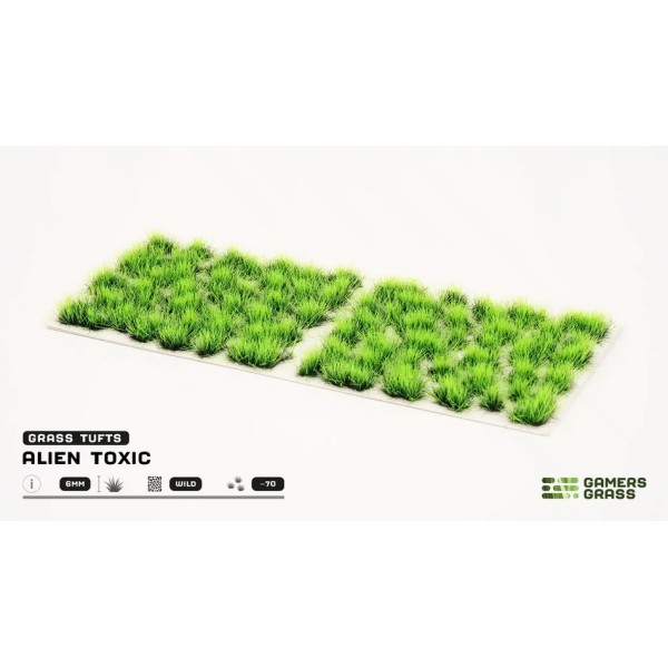 Gamer's Grass Gen II - Alien Toxic (6mm)