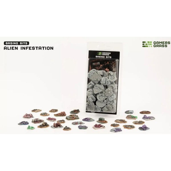 Gamers Grass - Resin Basing Bits - Alien Infestation