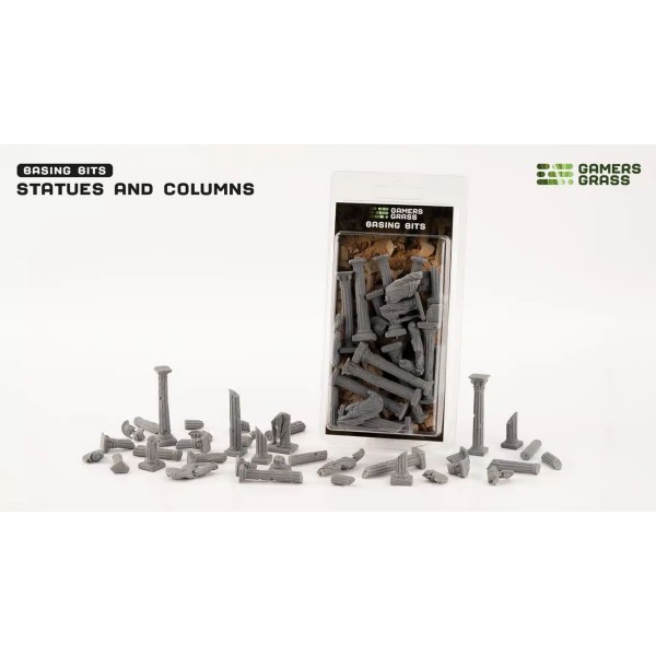 Gamers Grass - Resin Basing Bits - Statues and Columns