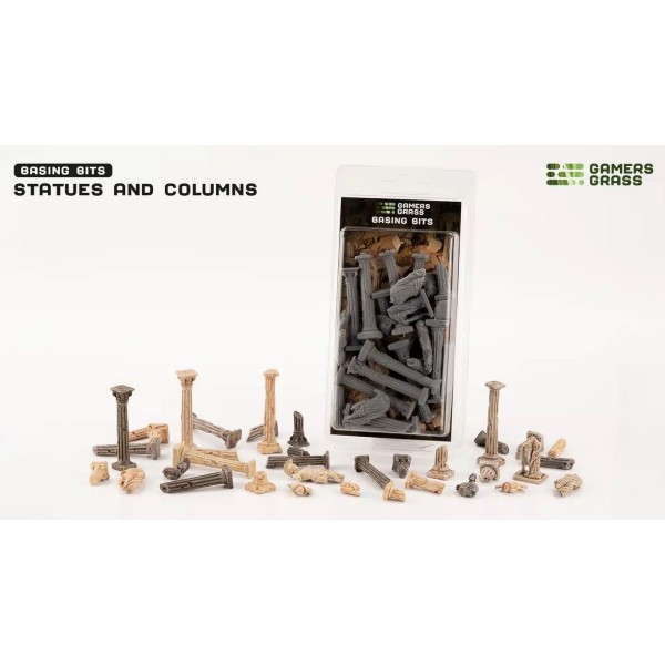 Gamers Grass - Resin Basing Bits - Statues and Columns