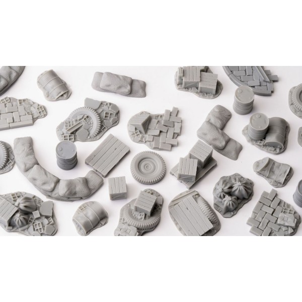 Gamers Grass - Resin Basing Bits - Urban Warfare