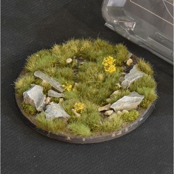 Gamers Grass - Battle Ready Bases - Highland - Round 100mm (1)