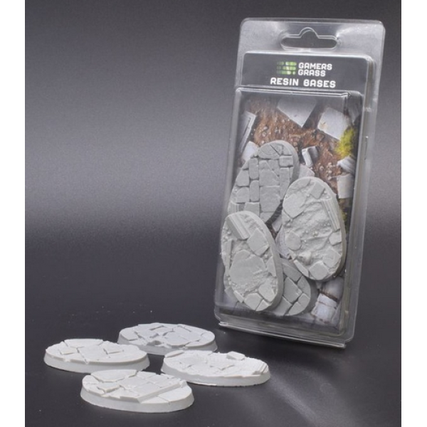 Gamers Grass - Resin Bases - Temple - Oval 60mm (4)