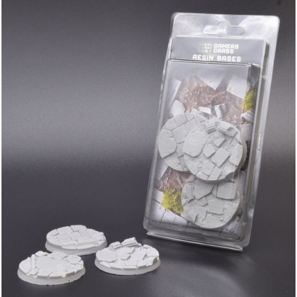 Gamers Grass - Resin Bases - Temple - Round 50mm (3)