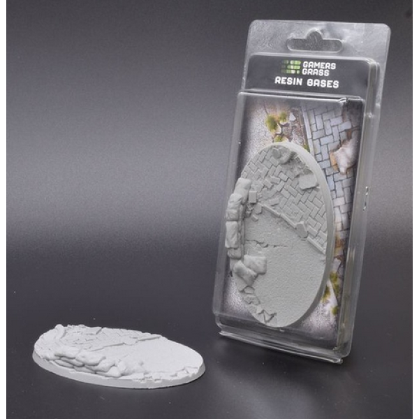 Gamers Grass - Resin Bases - Urban Warfare - Oval 105mm (1)