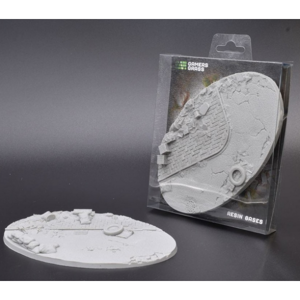 Gamers Grass - Resin Bases - Urban Warfare - Oval 170mm (1)