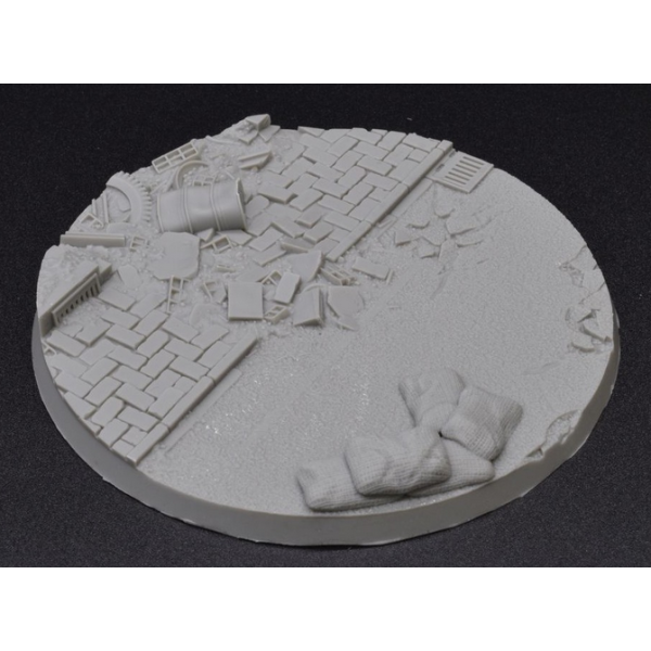 Gamers Grass - Resin Bases - Urban Warfare - Round 100mm (1)