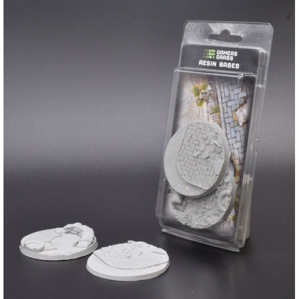 Gamers Grass - Resin Bases - Urban Warfare - Round 60mm (2)