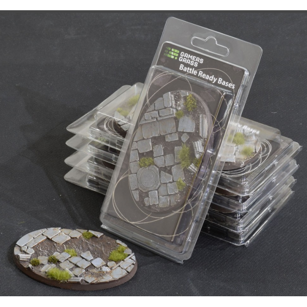 Gamers Grass - Battle Ready Bases - Temple - Oval 105mm (1)