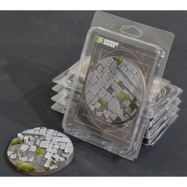 Gamers Grass - Battle Ready Bases - Temple - Round 100mm (1)