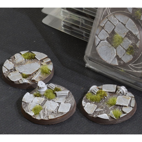 Gamers Grass - Battle Ready Bases - Temple - Round 50mm (3)