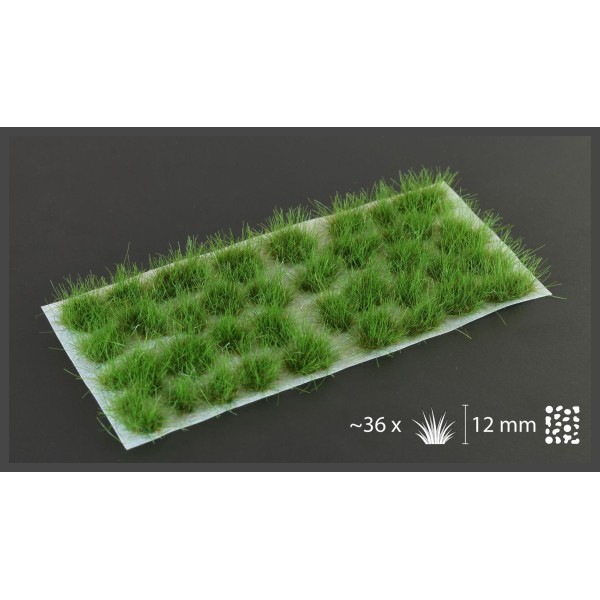 Gamer's Grass Gen II - Strong Green 12mm XL Tufts (Wild)