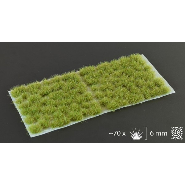 Gamer's Grass Gen II - Dry Green Tufts 6mm (Wild)