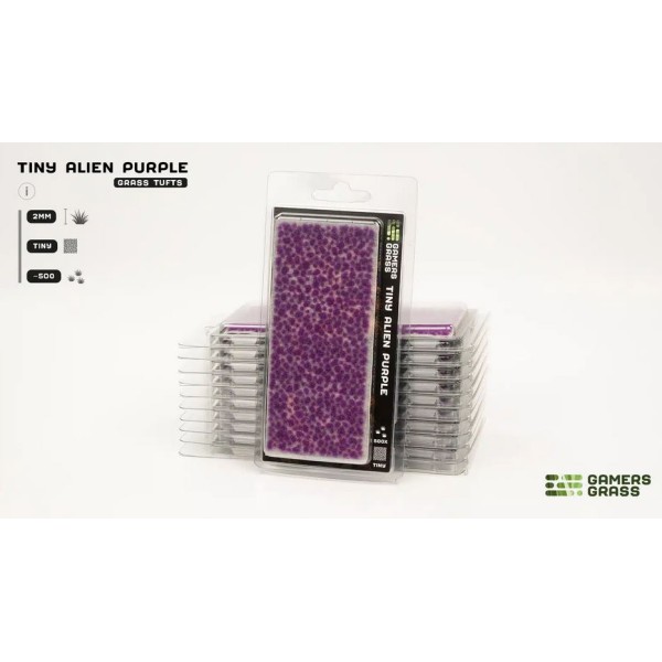 Gamer's Grass Gen II - Tiny Tufts - Alien Purple (2mm)