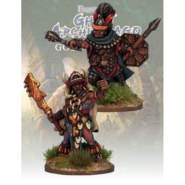 Frostgrave - Ghost Archipelago - Totem Warrior and Vanguard