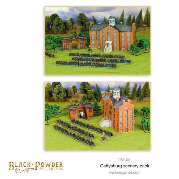 Warlord Games - Black Powder Epic Battles: American Civil War - Gettysburg Scenery Pack