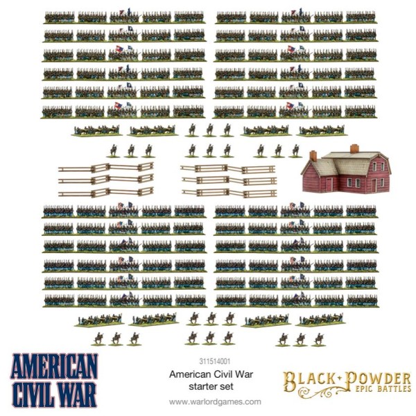 Warlord Games - Black Powder Epic Battles: American Civil War Starter Set