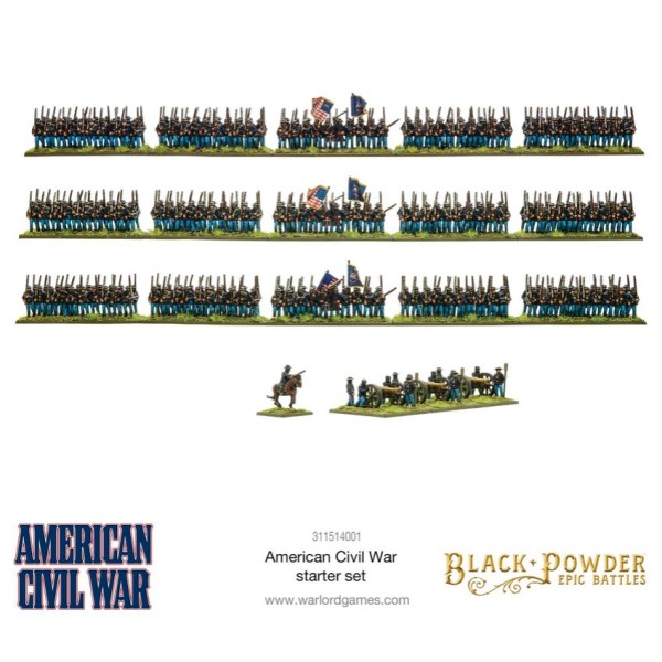 Warlord Games - Black Powder Epic Battles: American Civil War Starter Set