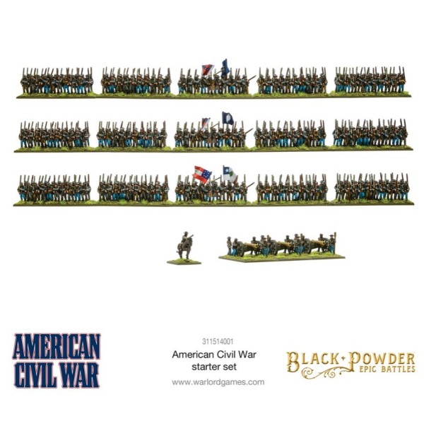 Warlord Games - Black Powder Epic Battles: American Civil War Starter Set