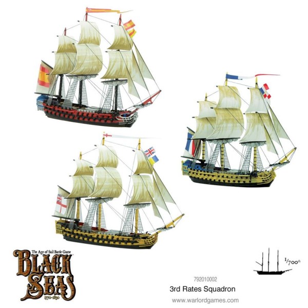 Black Seas - 3rd Rates Squadron (1770 - 1830)