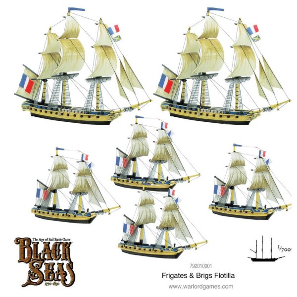 Black Seas - Frigates and Brigs Flotilla (1770 - 1830)
