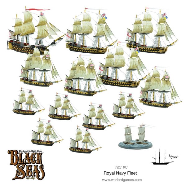 Black Seas - Royal Navy Fleet (1770 - 1830)