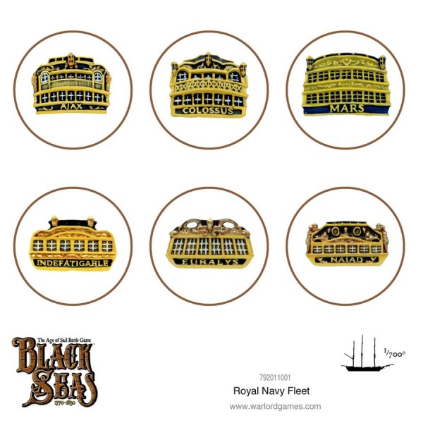 Black Seas - Royal Navy Fleet (1770 - 1830)