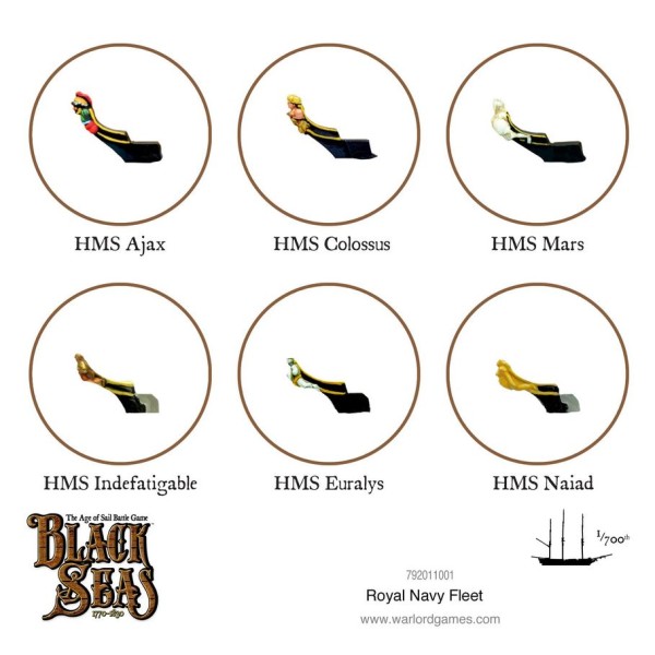 Black Seas - Royal Navy Fleet (1770 - 1830)