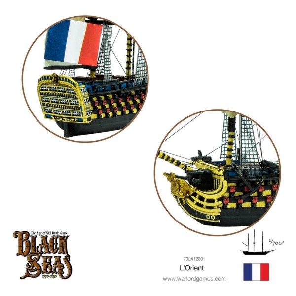 Black Seas - French Navy - L'Orient
