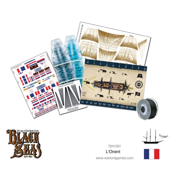 Black Seas - French Navy - L'Orient