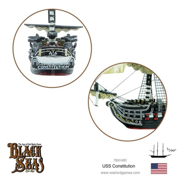 Black Seas - US Navy - USS Constitution 