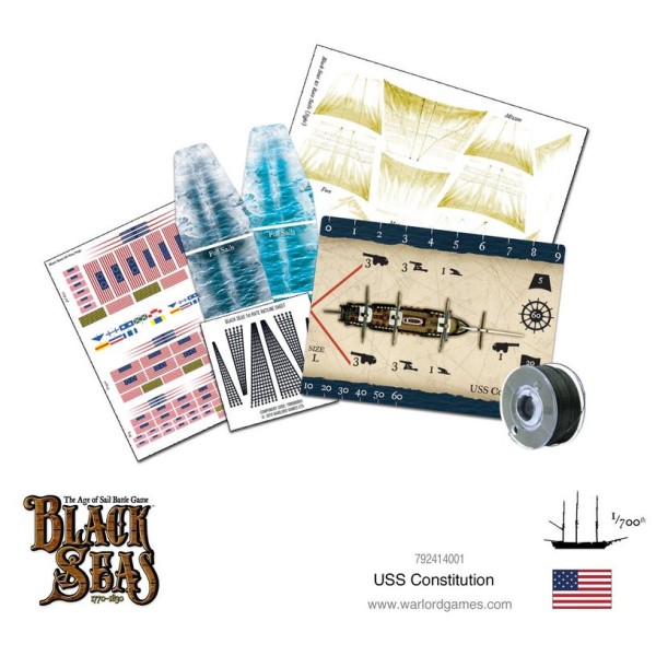 Black Seas - US Navy - USS Constitution 