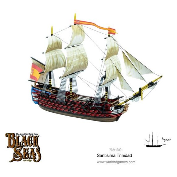 Black Seas - Spanish Navy - Santisima Trinidad