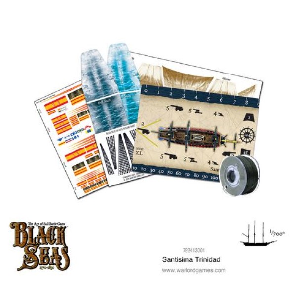 Black Seas - Spanish Navy - Santisima Trinidad