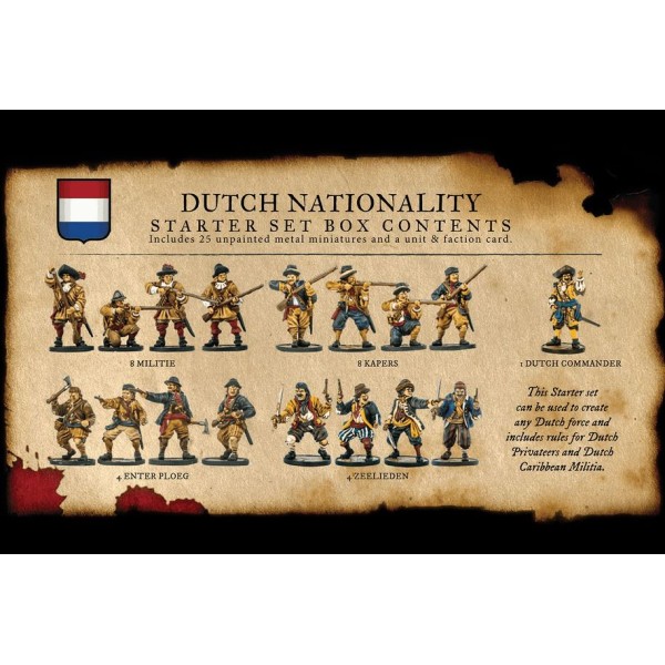 Blood & Plunder - Dutch Nationality Starter Set