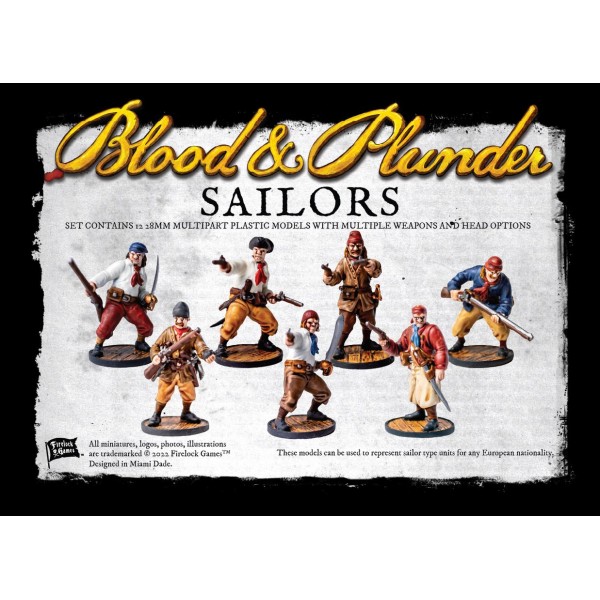 Blood & Plunder - Two Player Starter Set - Blackbeard vs Maynard