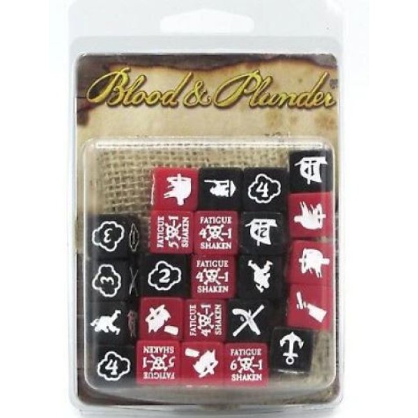 Blood & Plunder - Marker Dice Set (24)