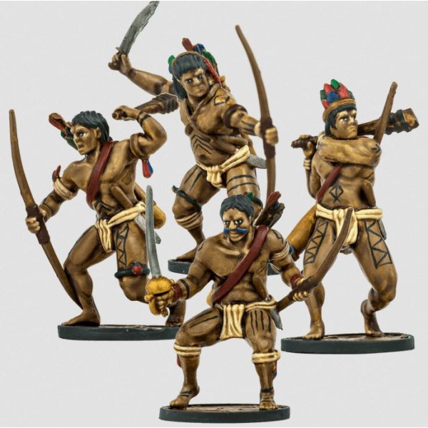 Blood & Plunder - Native Warrior Archer Unit