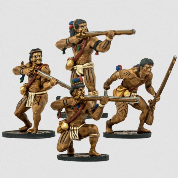Blood & Plunder - Native Warrior Musketeers Unit
