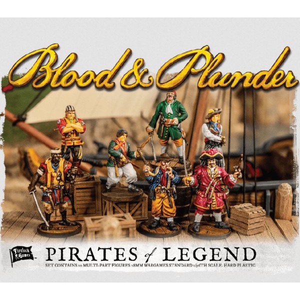 Blood & Plunder - Plastic Pirates of Legend - Captains Box (10)