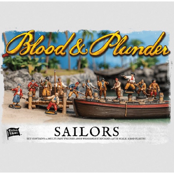 Blood & Plunder - Plastic Sailors Unit Box (12)