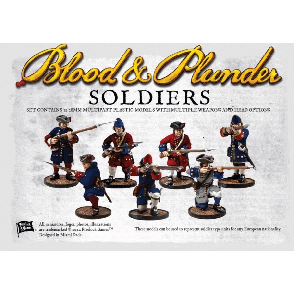 Blood & Plunder - Plastic Soldiers Unit Box (12)