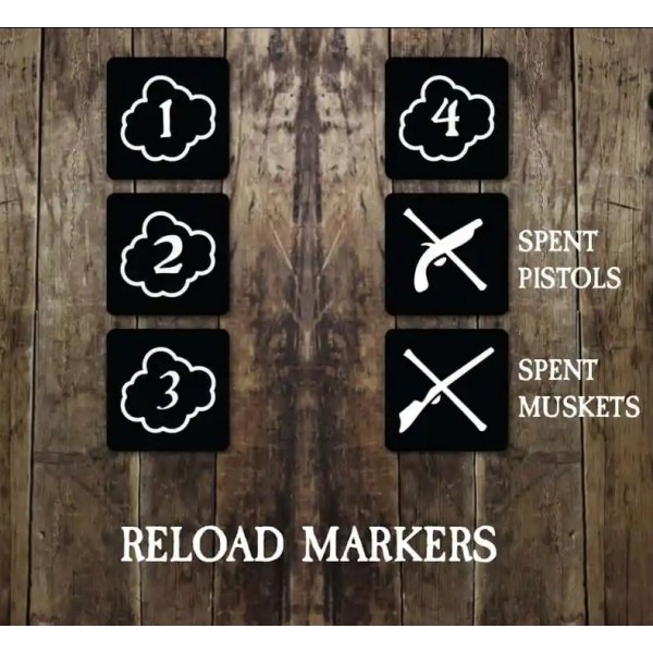 Blood & Plunder - Marker Dice Set (24)